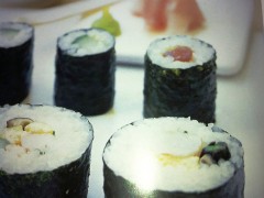 Sushi met zalm
